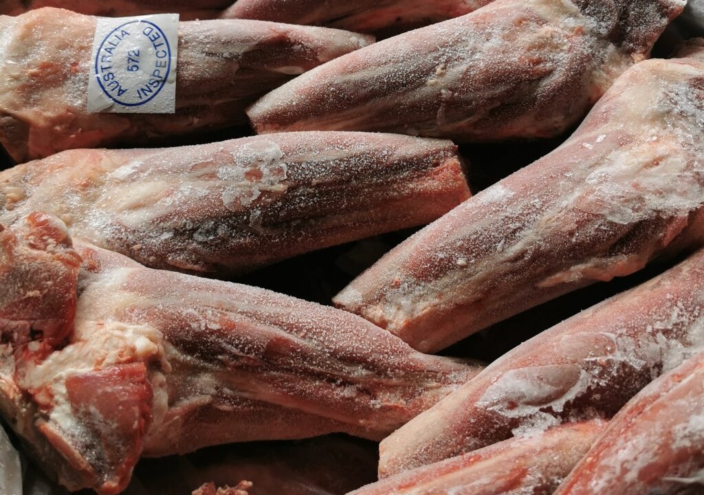 Frozen New Zealand /Australian Lamb Shanks