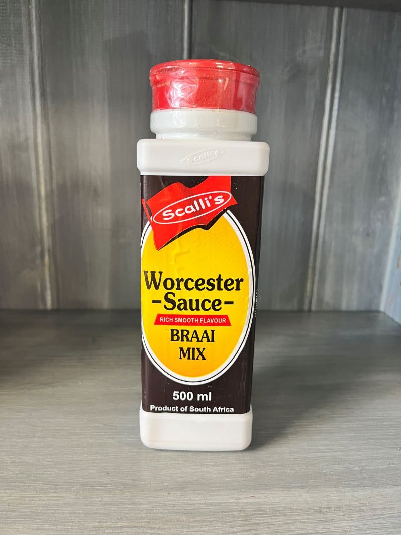 Worcester Sauce Braai Mix seasoning for Braai or BBQ