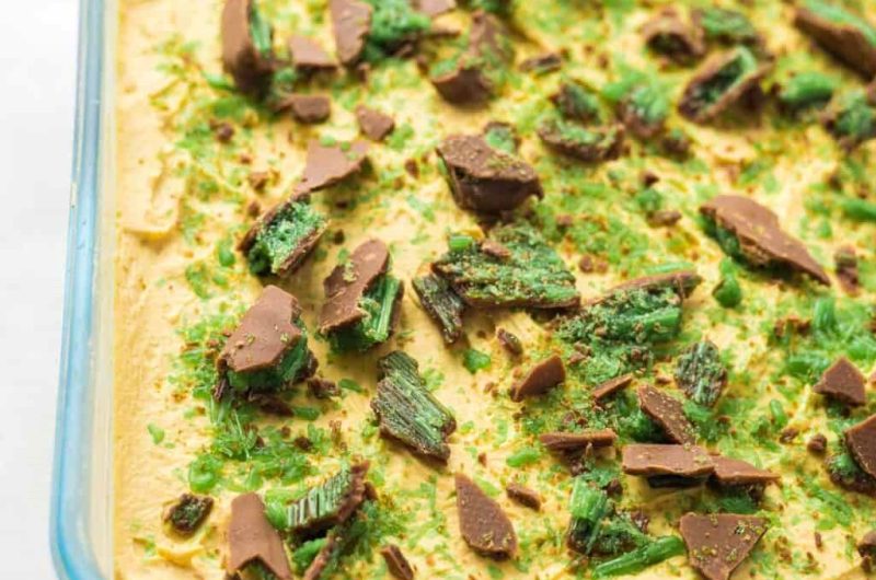 Peppermint Crisp Tart